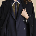 camicia con collo e polsi a contrasto CR_3069T OLIVE bodice 