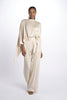 2881 camicia asimmetrica in crepe satin
