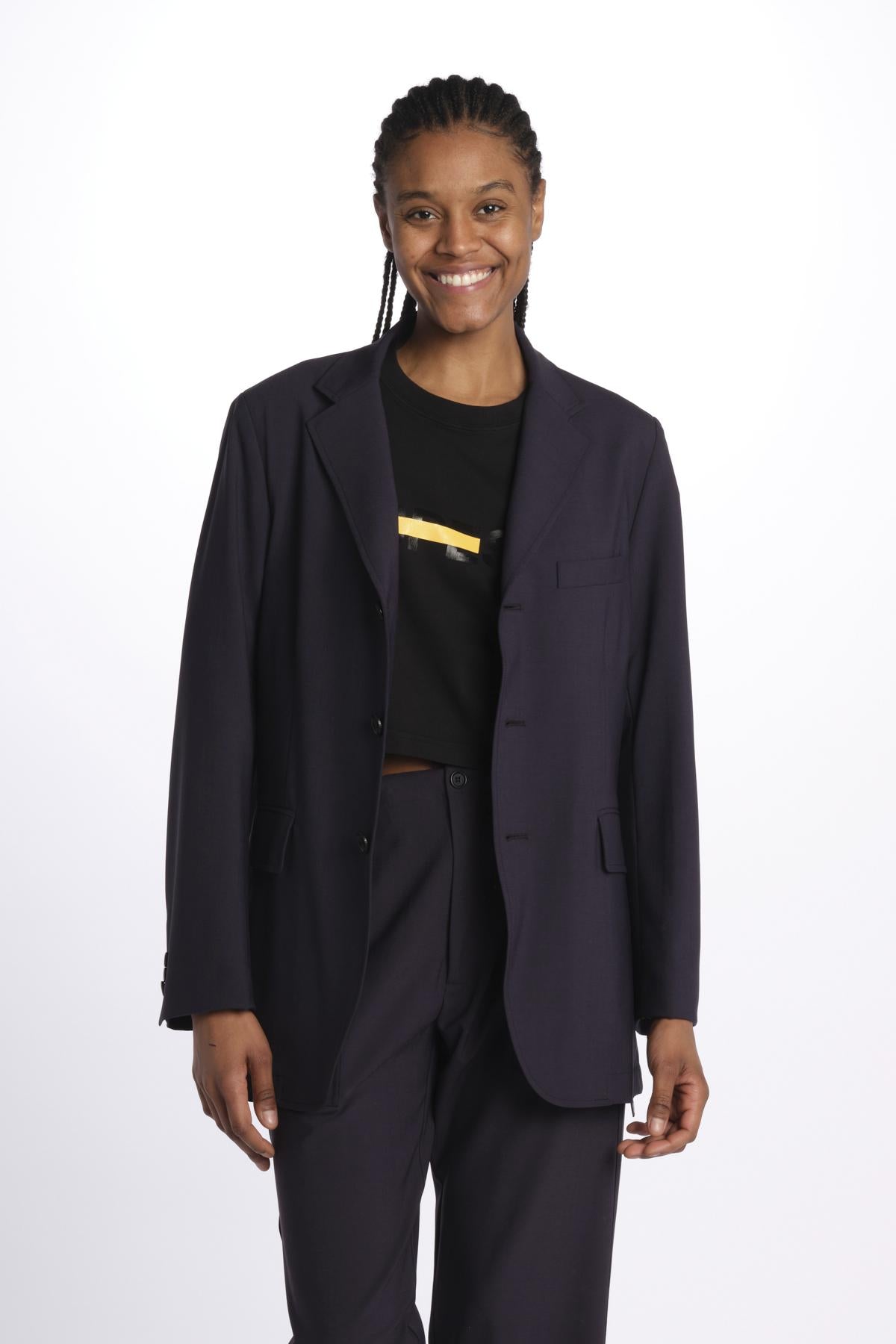 Blazer Over 0949 NAVY aspesi 