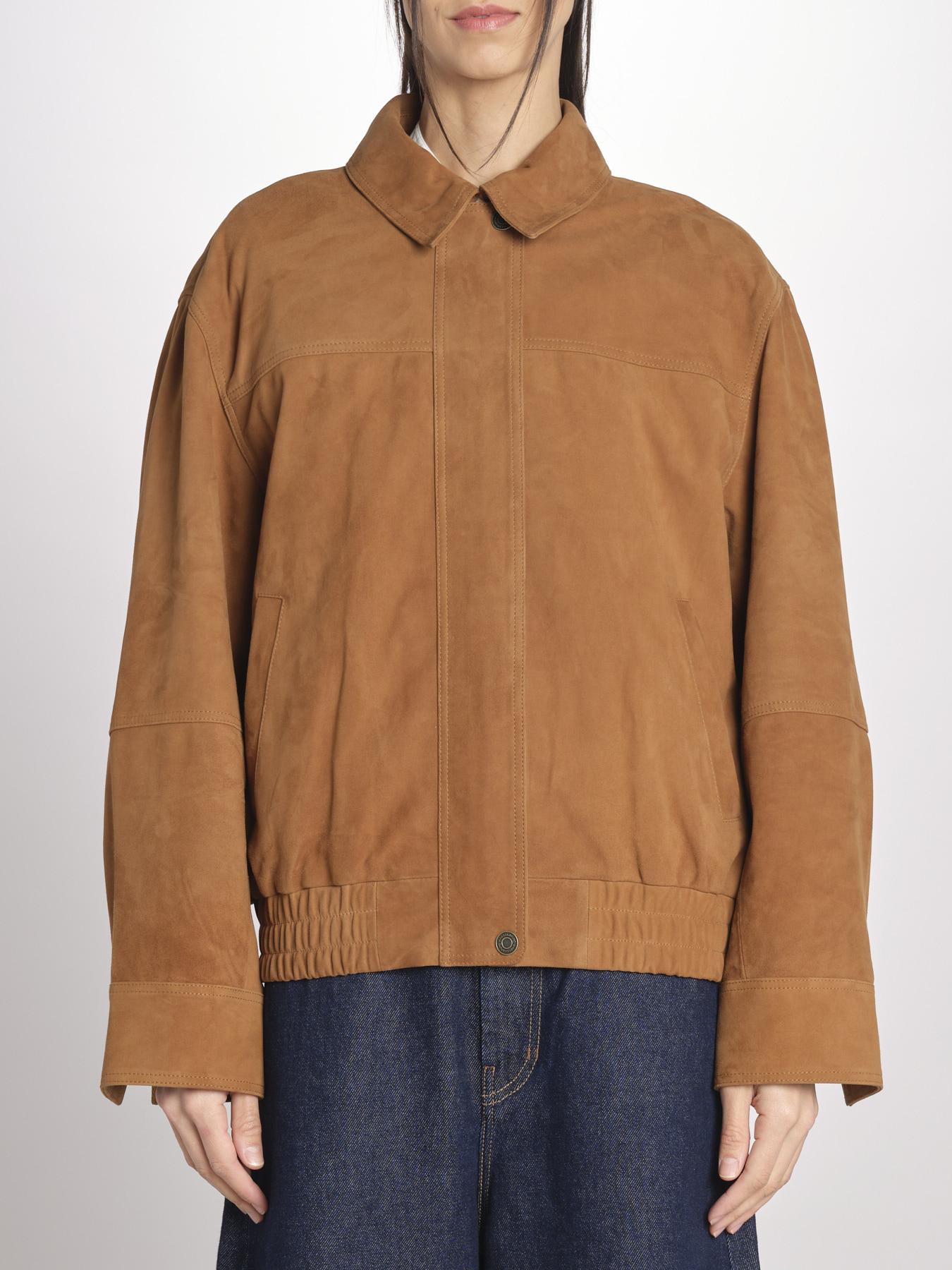 Giubbino in camoscio GAND 6EVH01-V03750 CAMEL vanessa bruno 