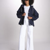Parka in denim waterproof LMH-1059 DB09 NAVY mackintosh 