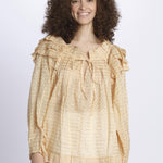 Camicia over pois P24T0350TO NUDE anaak 