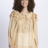 Camicia over pois P24T0350TO NUDE anaak 