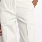 Pantalone NADIA co/ stretch NADIA NAC120 P01 BIANCO nine in the morning 
