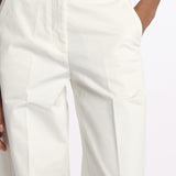 Pantalone NADIA co/ stretch NADIA NAC120 P01 BIANCO nine in the morning 