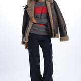  SHAGGY BEAR CHUNKY STRIPES FOREST howlin' 