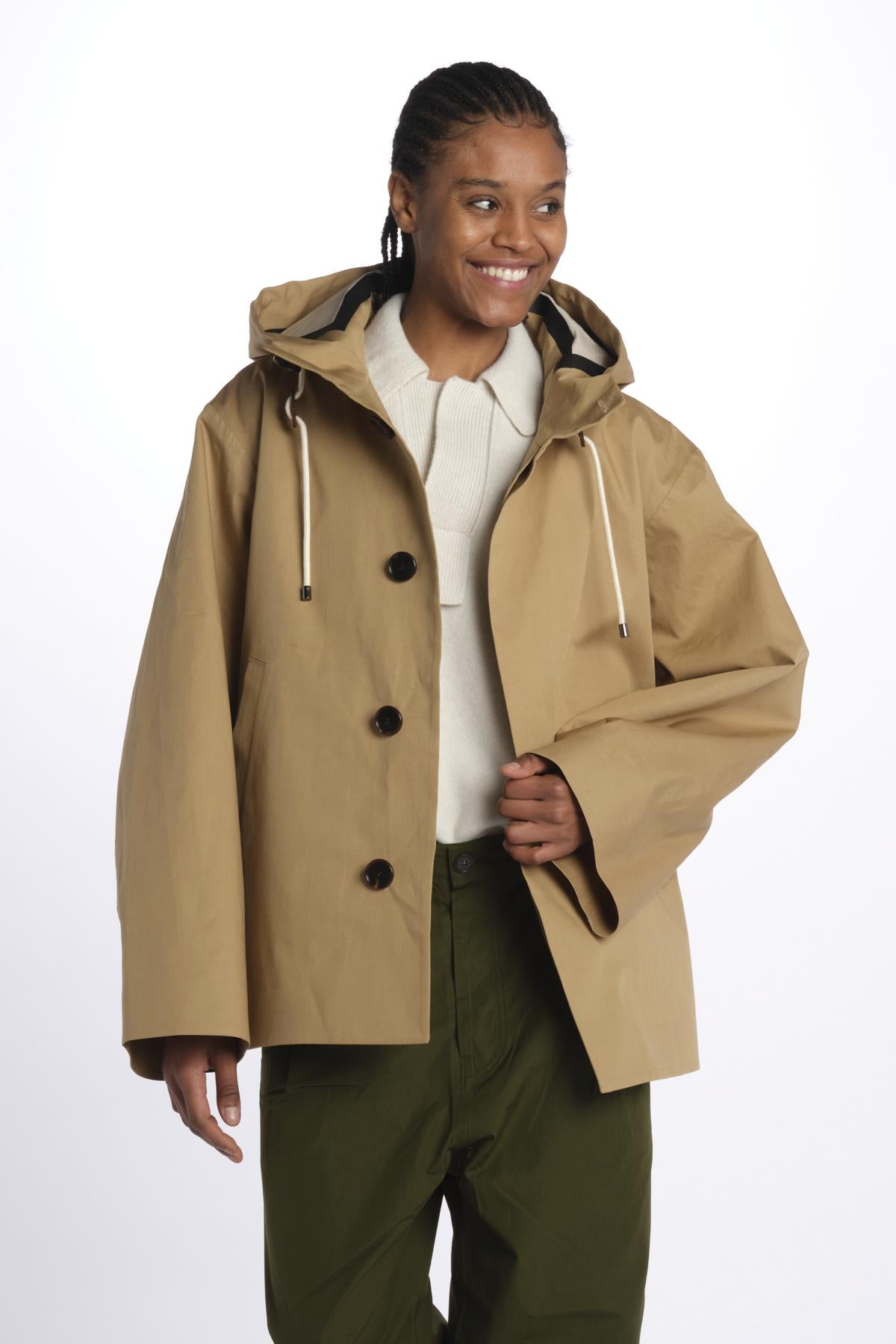 Giaccone con cappuccio reversibile CARDIFF CORD sofie d'hoore 