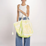 borsa grande SHQ-26E18 Y YELLOW FLUO le daf 