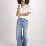 camicia m/c con tasche JF009663 PALM LEAF 2308 joseph 