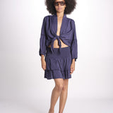 camicia con nodo MARIABL ENCRE laraethnics 