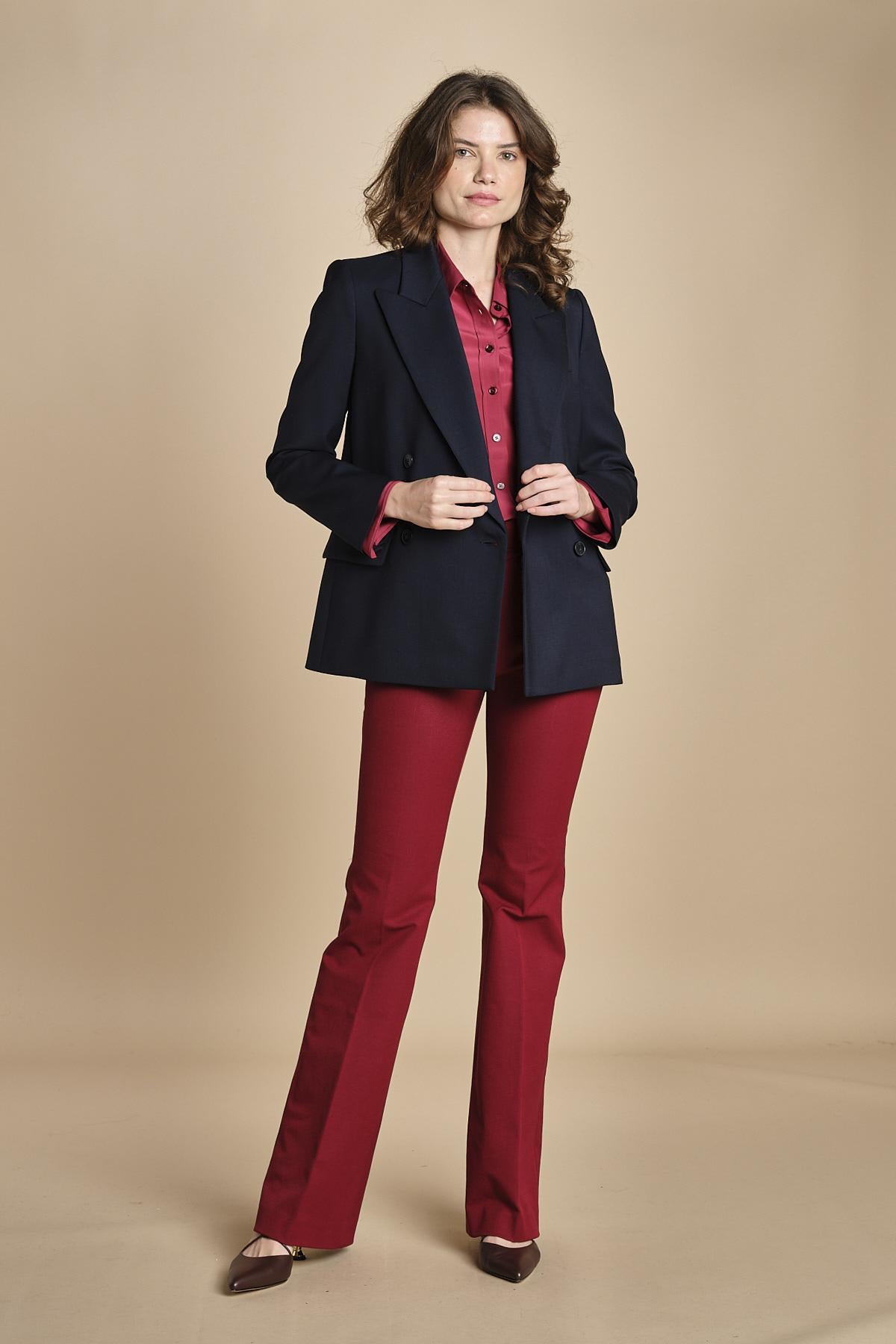 pantalone diritto stretch TARIFA  JF009416 0518 RUBY joseph 
