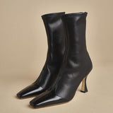 stivaletto in pelle MAVERIK ANKLE F770CFS BLK studio AMELIA 
