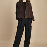 top in maglia plisse SERRES NOIR ba&sh 