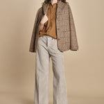 camicia texana TOLEDO-0171T COFFEE fortela 