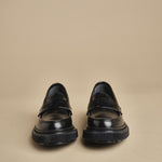 mocassino liscio 159 BLACK adieu 