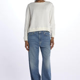 T-shirt felpa m/l WSW02 WHITE merz b 
