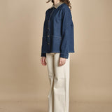 giacca camicia denim LV28CI BLU fam 