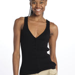 Gilet NELLIE costine 5538106 BLACK herskind 