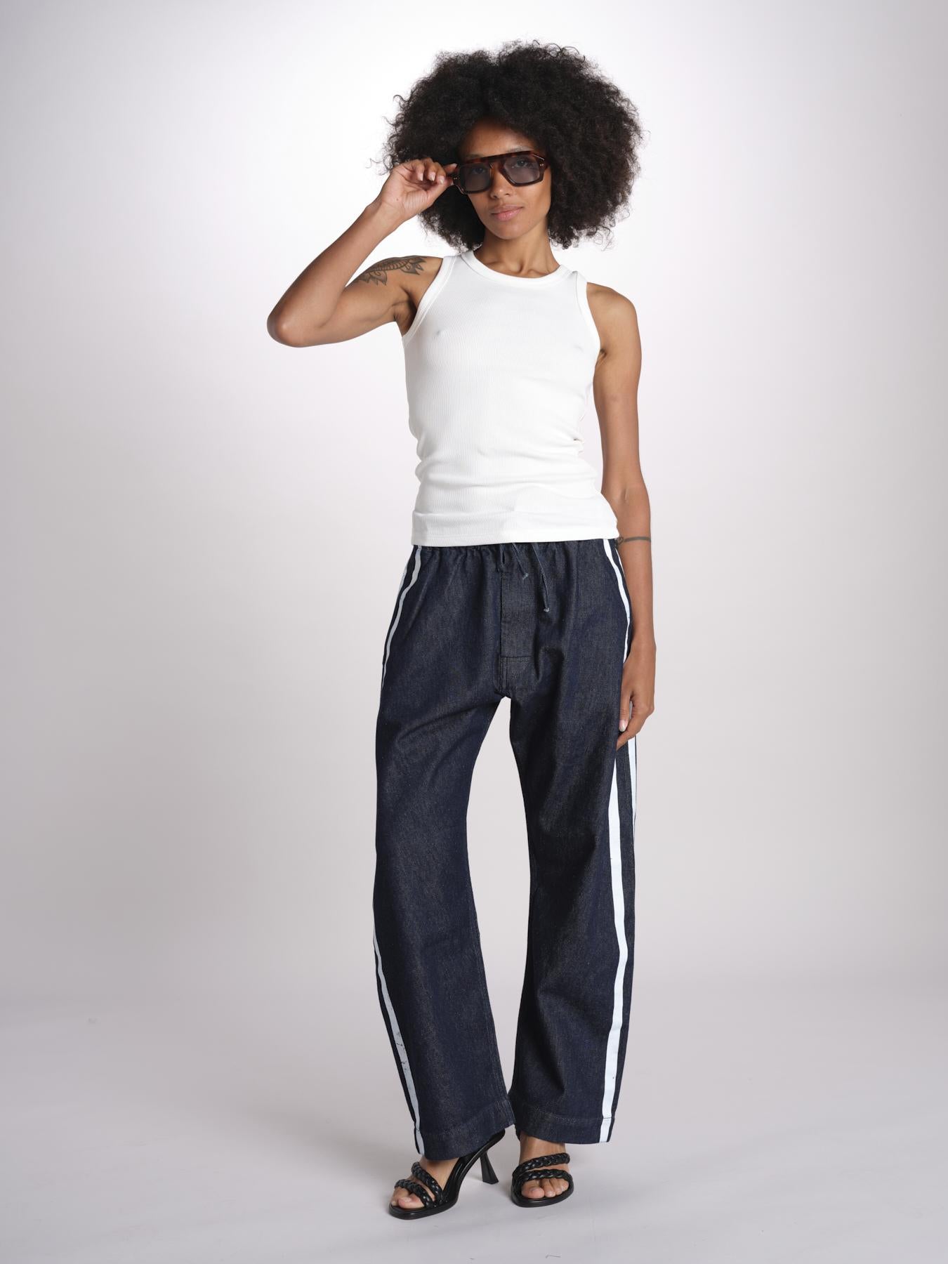 canottiera a costine JF009683 WHITE joseph 