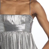 ZINNIA abito plissè FW24 9674 ALUM retrofete 