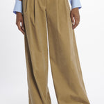  JDPF23PA39476970KATHERINEPANT4 TAN VELVET jejia 