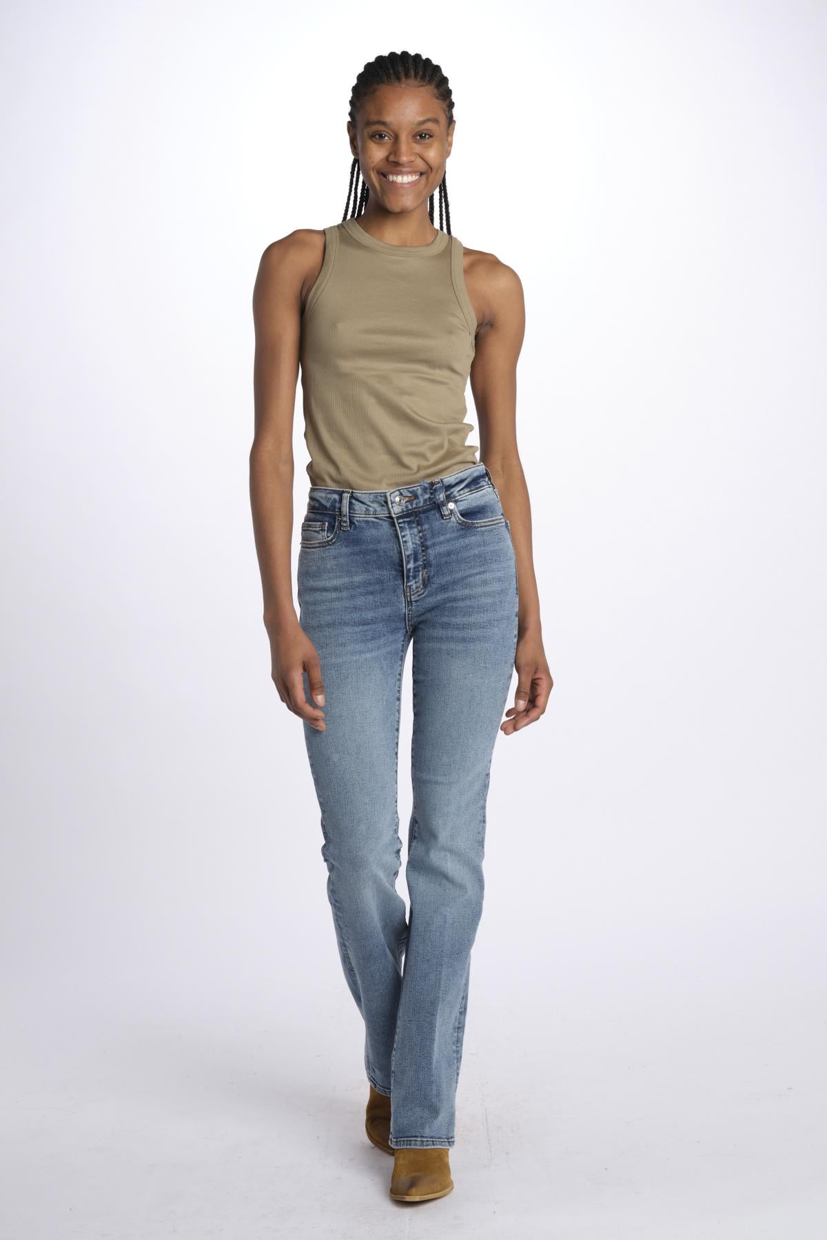 Denim LE MINI BOOT skinny LMB814 ROWLEY frame 