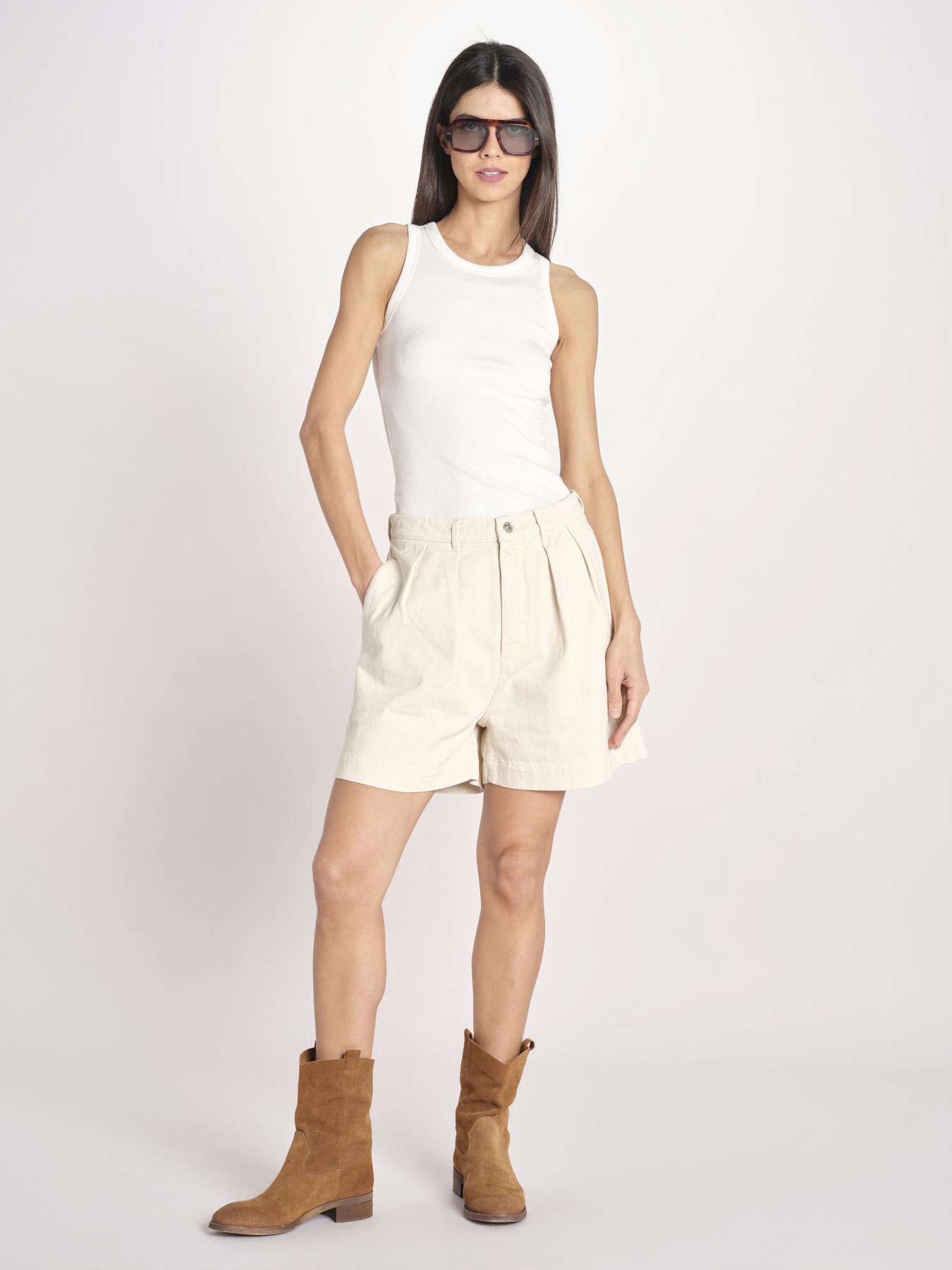 bermuda in canvas JUDI COMFORTBULL NATURAL true avenue 