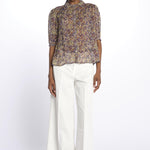 Camicia LARK fiorellini LARK VIOLET ba&sh 