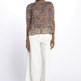 Camicia LARK fiorellini LARK VIOLET ba&sh 