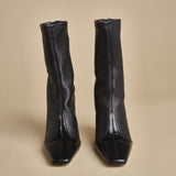 stivaletto in pelle MAVERIK ANKLE F770CFS BLK studio AMELIA 