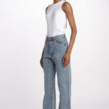 PAOLA jeans straight long by fam. PAOLA BLUE fam 