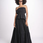 top con elastico PHOEBE BLACK christianzen 
