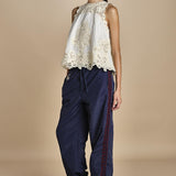 top con pizzo MEDINA 095 CREAM sea ny 