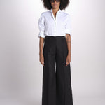 pantalone largo con nervature ORIANA 540 5033 quelledue 