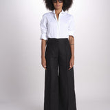 pantalone largo con nervature ORIANA 540 5033 quelledue 