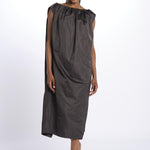 Abito VERONIKA raso midi 5594155 STEEL herskind 