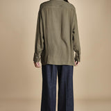 BAGGY camicia uomo voille lana DANY SILT true avenue 