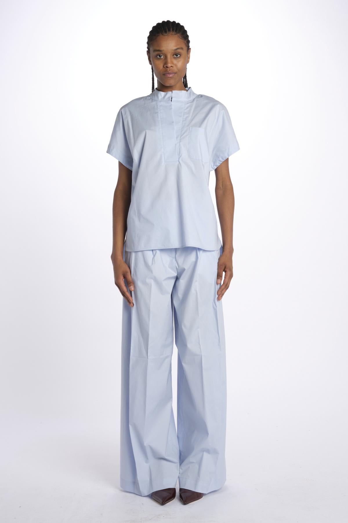 Camicia ILENIA popeline ILENIA IL31 AZZURRO nine in the morning 