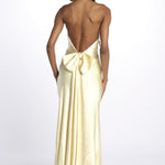 Abito HONOR spallina con fiocco GO29 BUTTER misha 