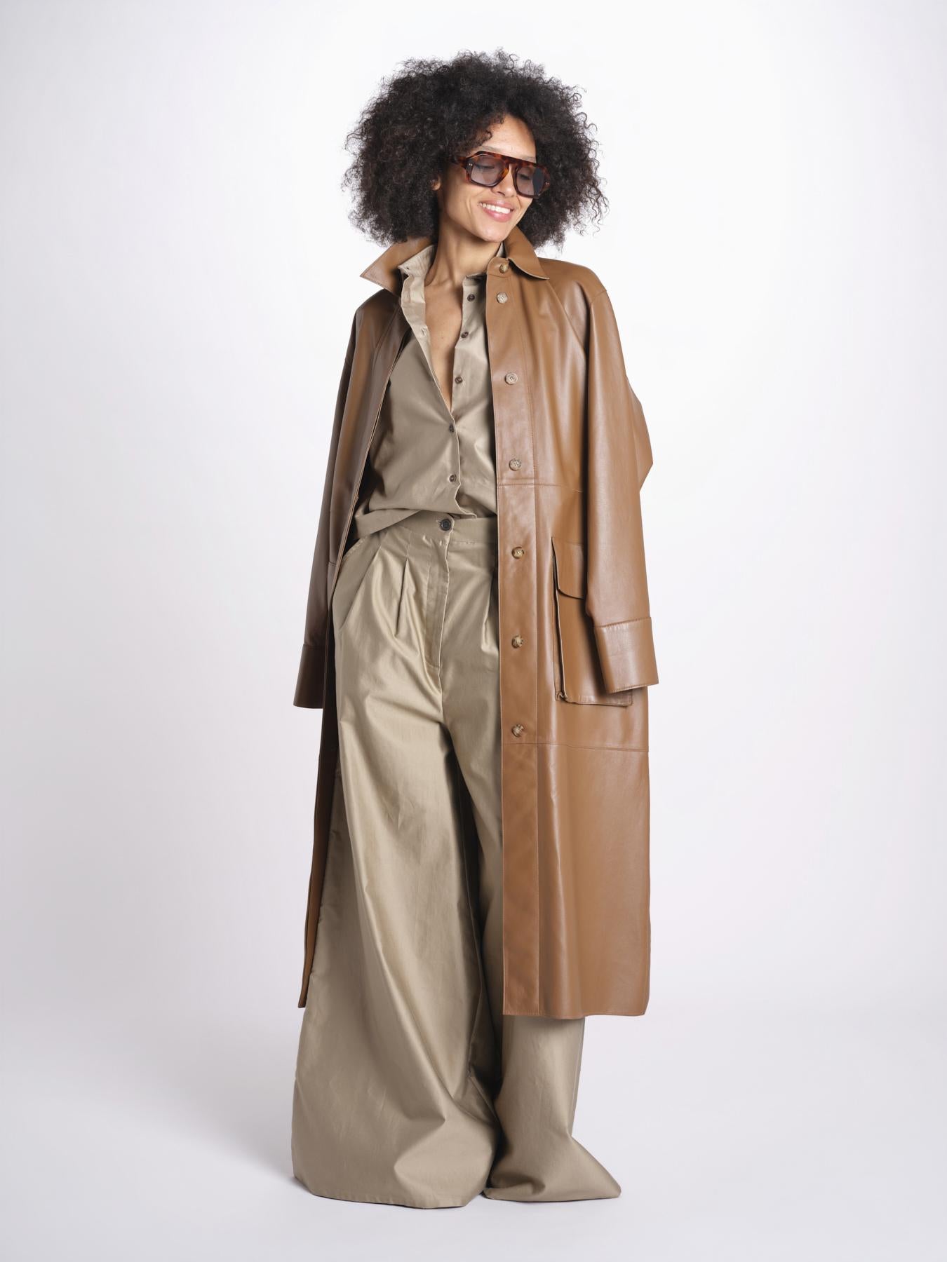 camicia in cotone con maniche corte U2172 CHINO dusan 