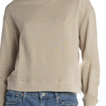 T-shirt felpa m/l WSW02 FEATHER GREY merz b 