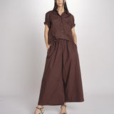 camicia m/c BISCAY CACAO sofie d'hoore 
