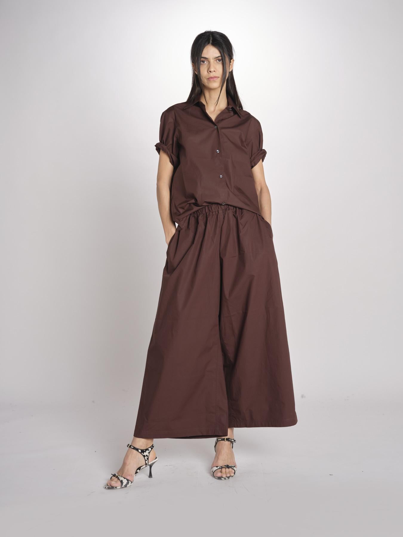 camicia m/c BISCAY CACAO sofie d'hoore 