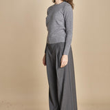 girocollo basic MIL46 25203 GRIGIO CH milaura 
