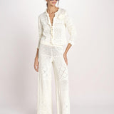 maglia in crochet SORIA ECRU ba&sh 