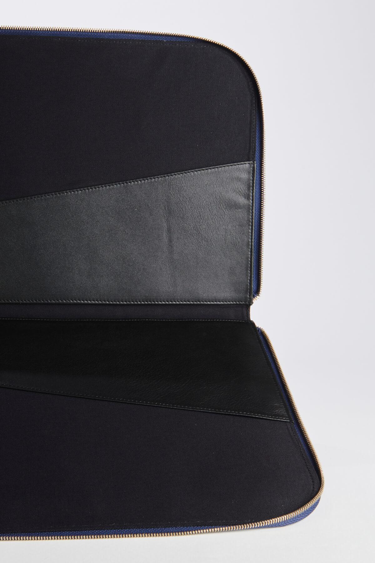  POCHETTE CLAUDE BLU cahu 