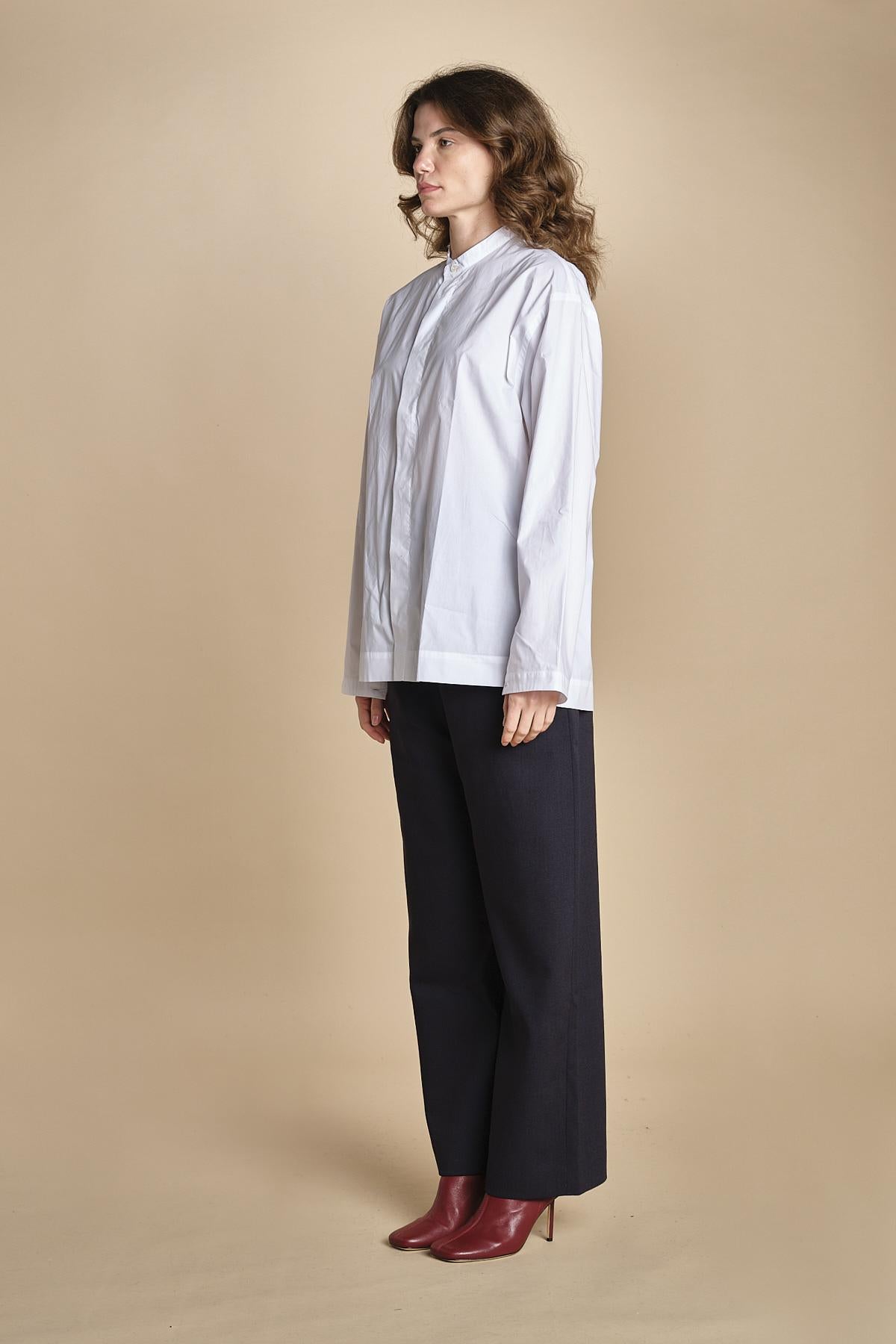 camicia con collo guru KARST SNM OPTIC WHITE studio nicholson 