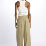 Pantalone over fluido 7207 29011 700 pomandère 