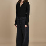 body scollo a v in merinos ANDERSON KNIT BODY BLACK herskind 