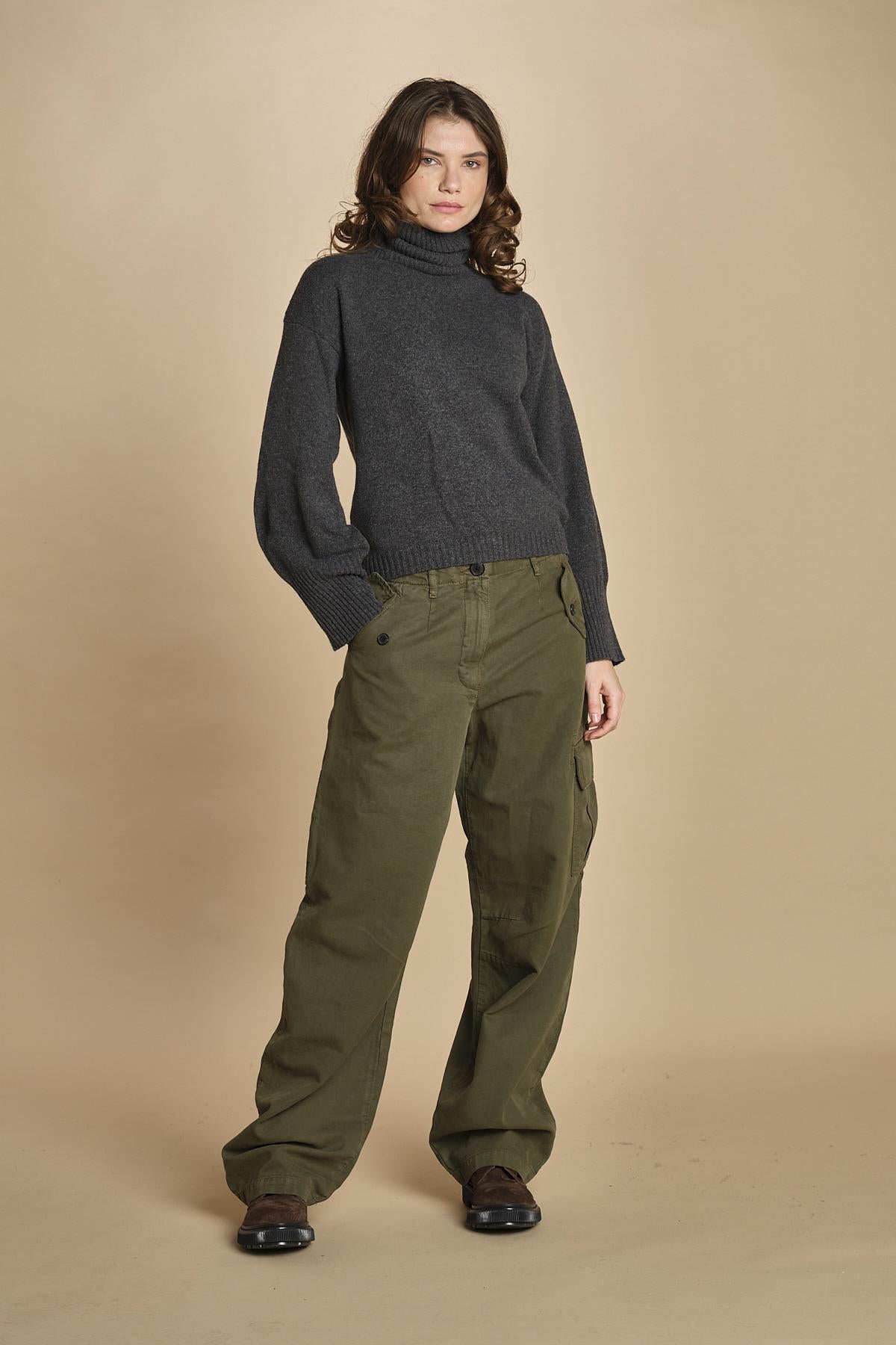 pantaloni cargo PIAZZA OLIVE bellerose 